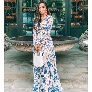 Floral maxi dress